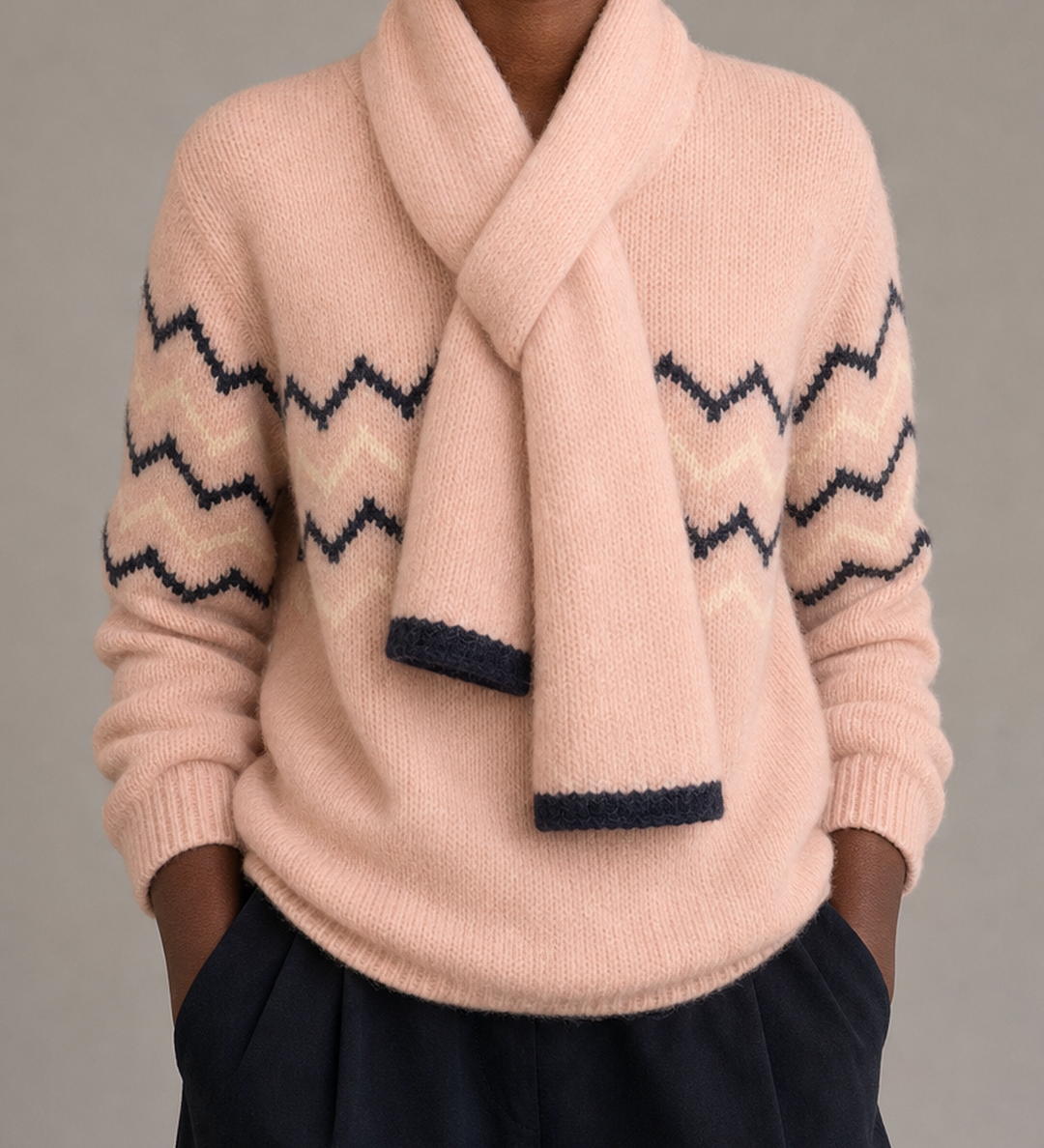 Gracelyn | Fair Isle -kuvioinen neule