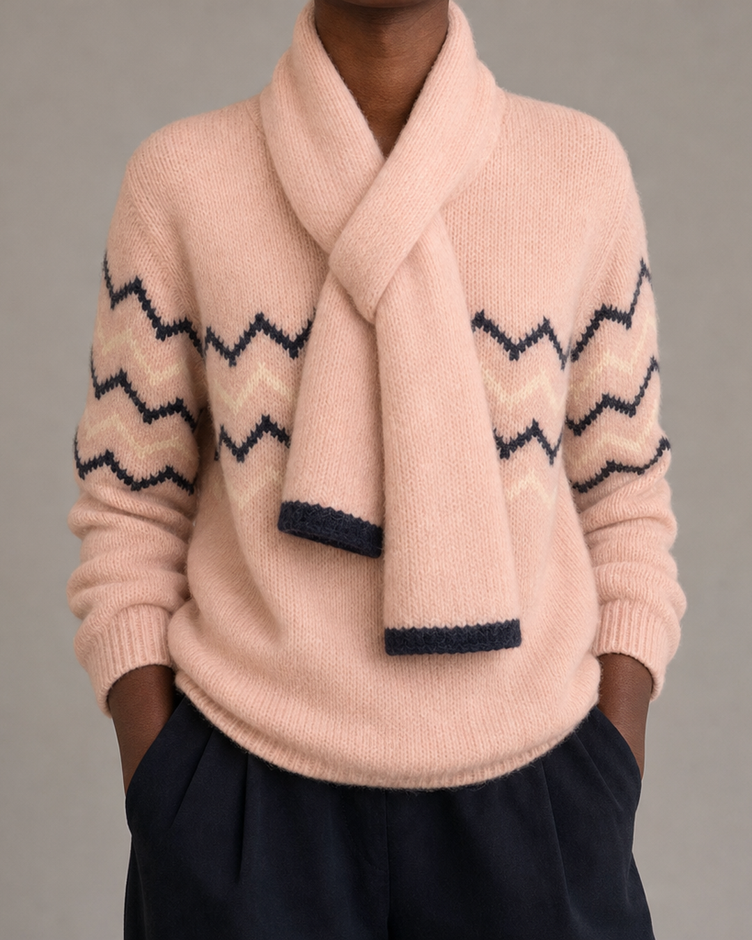 Gracelyn | Fair Isle -kuvioinen neule
