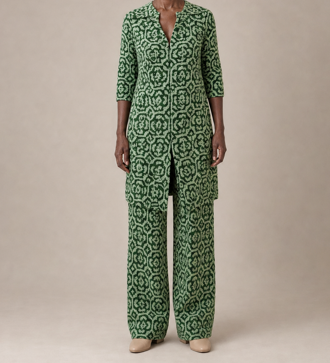 Leyla | Geometrinen elegantti asukokonaisuus