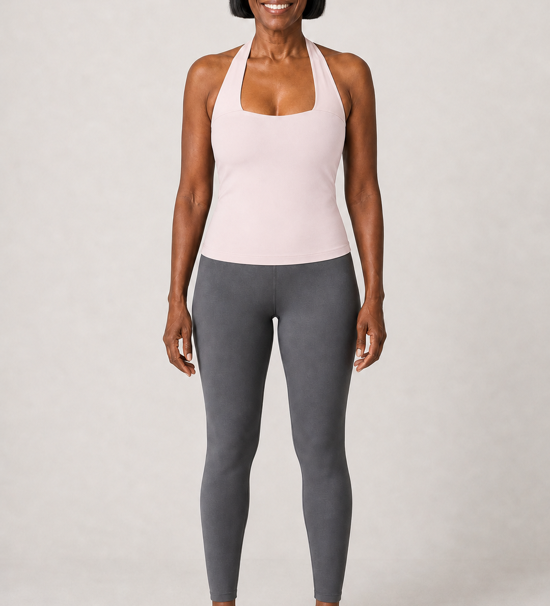 Annalise | Niskaan solmittava bandeau, kiertotoppi ja shortsit