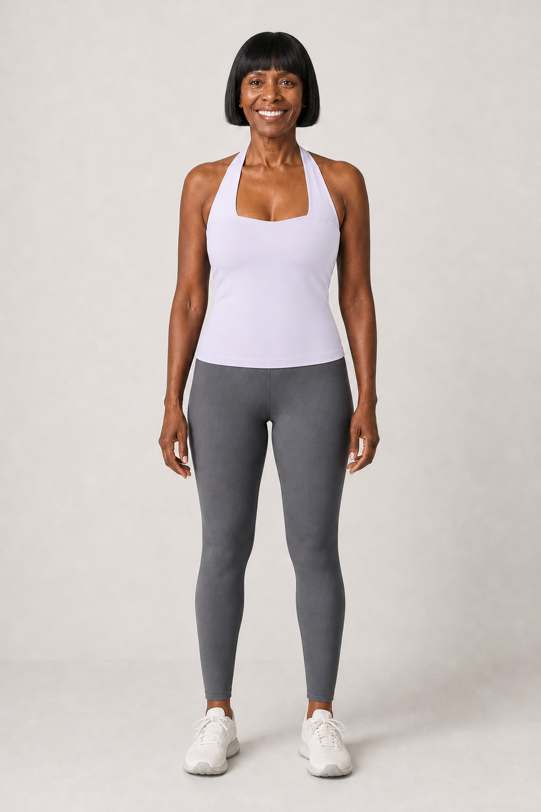 Annalise | Niskaan solmittava bandeau, kiertotoppi ja shortsit