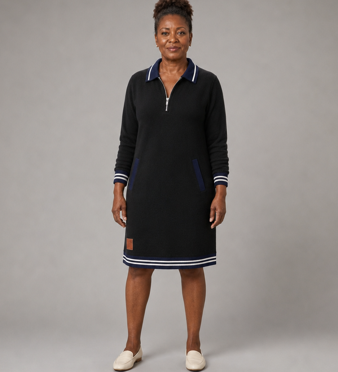 Lucretia | Puolivetoketjullinen collegemekko