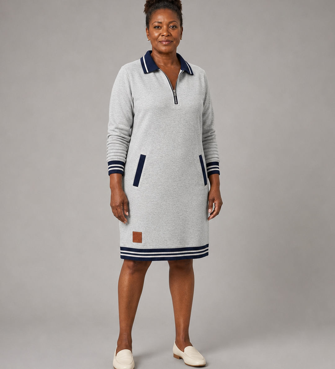 Lucretia | Puolivetoketjullinen collegemekko