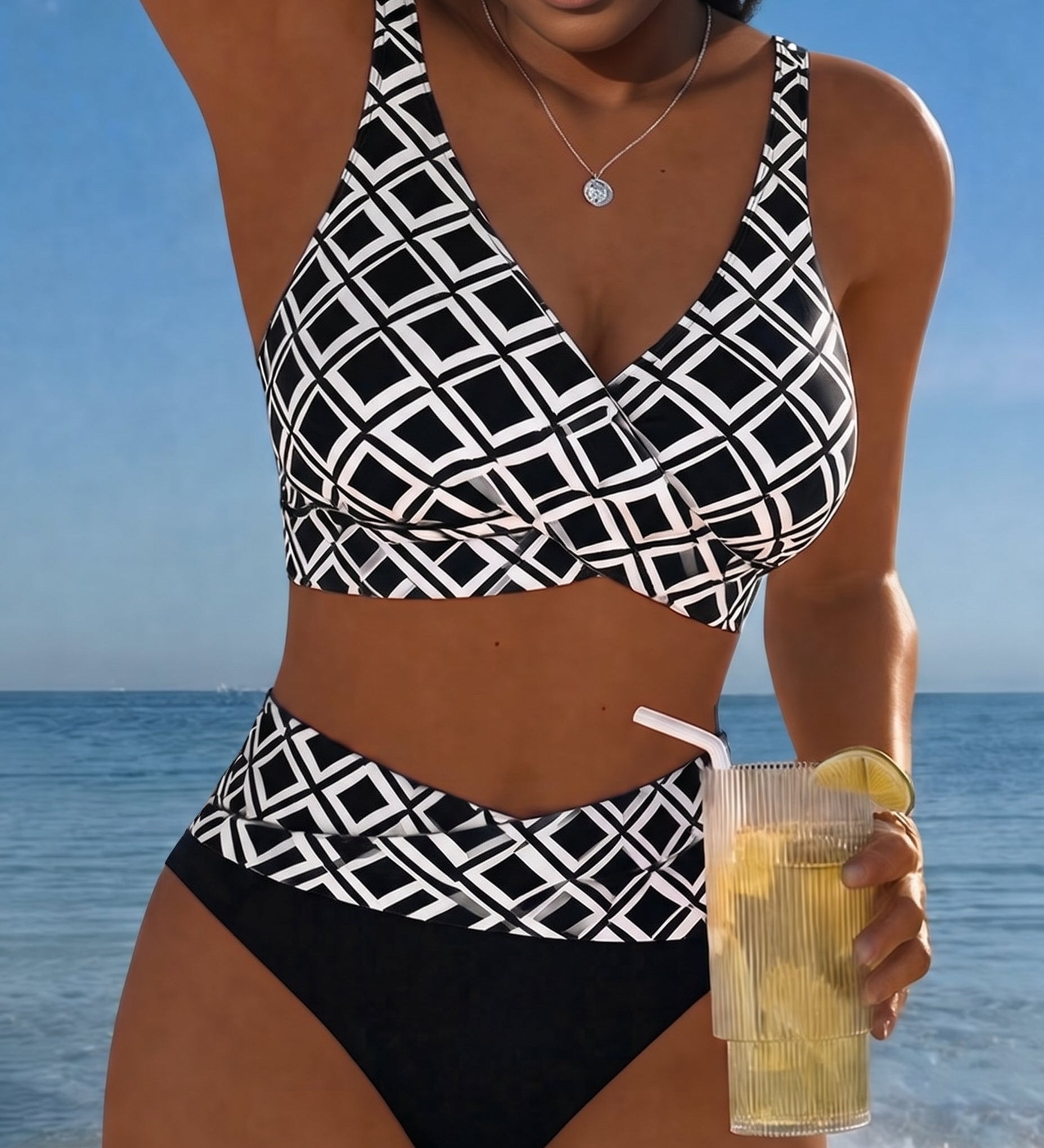 Naomi | Timanttikuvioinen bikini