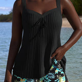 Marisa | Lyhyt raidallinen tankini