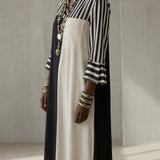 Seraphine | Vintage-henkinen kirjailtu maksimekko