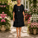 Latoya | Elegantti mukava röyhelömekko
