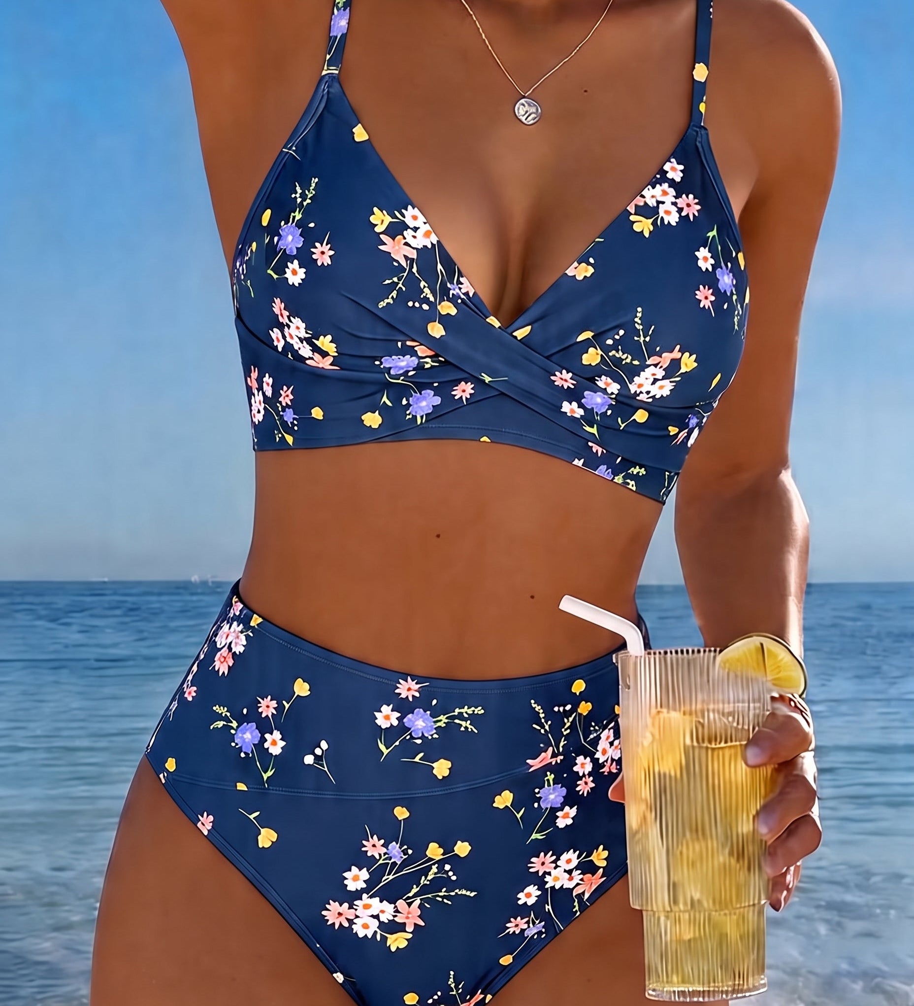 Janelle | Kukkakuvioinen bikini