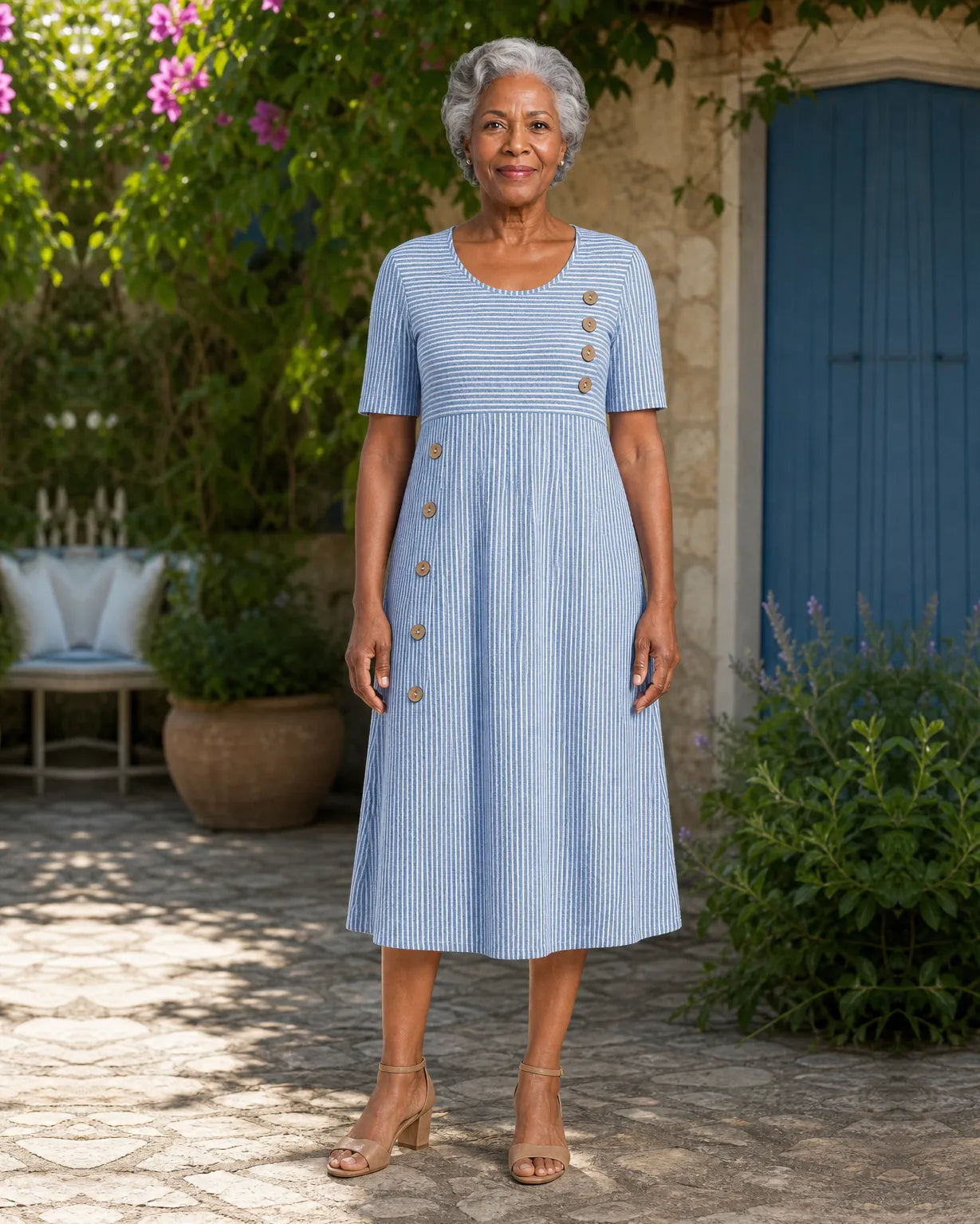 Nia | Raidallinen kesämekko