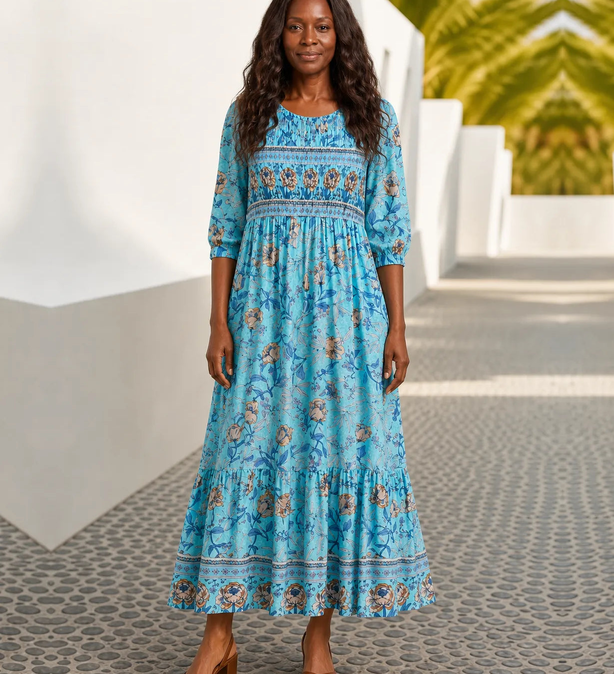 Imani | Terälehtien inspiroima mekko