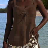 Marisa | Lyhyt raidallinen tankini
