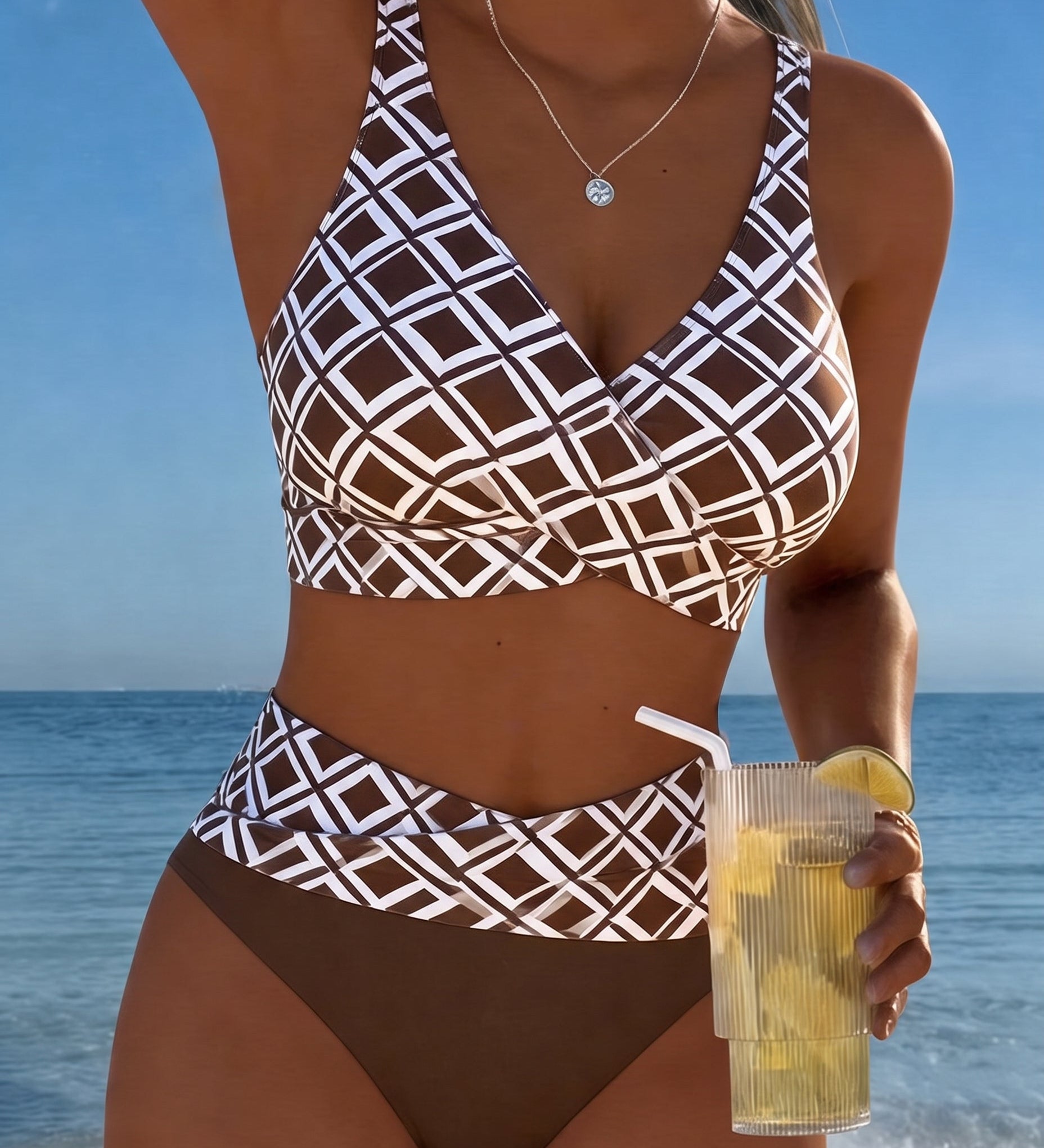 Naomi | Timanttikuvioinen bikini