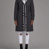 Judith | Hupullinen midiparka kiristysnyörillä