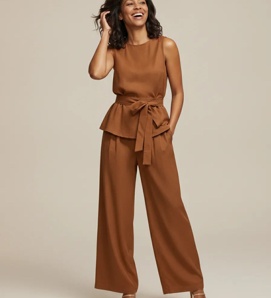 Camila | Solmittava peplum-setti