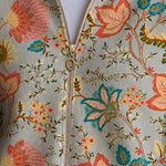 Xanthe | Vintage-puutarhakuosinen vetoketjutakki