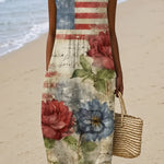 Eleanor | Hihaton kuviollinen midimekko