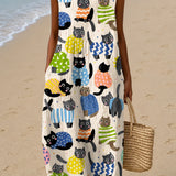Paige | Hihaton kuviollinen midimekko