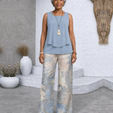 Nia | Merellinen paisley-asu