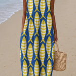 Victoria | Hihaton kuviollinen midimekko