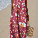 Charlotte | Hihaton kuviollinen midimekko