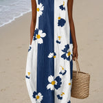 Nora | Hihaton kuviollinen midimekko