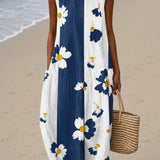 Nora | Hihaton kuviollinen midimekko