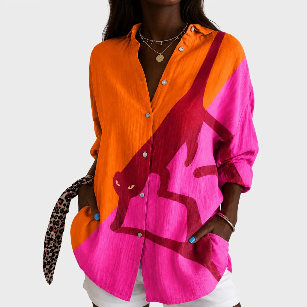 Zara | Auringonlaskun safaripusero