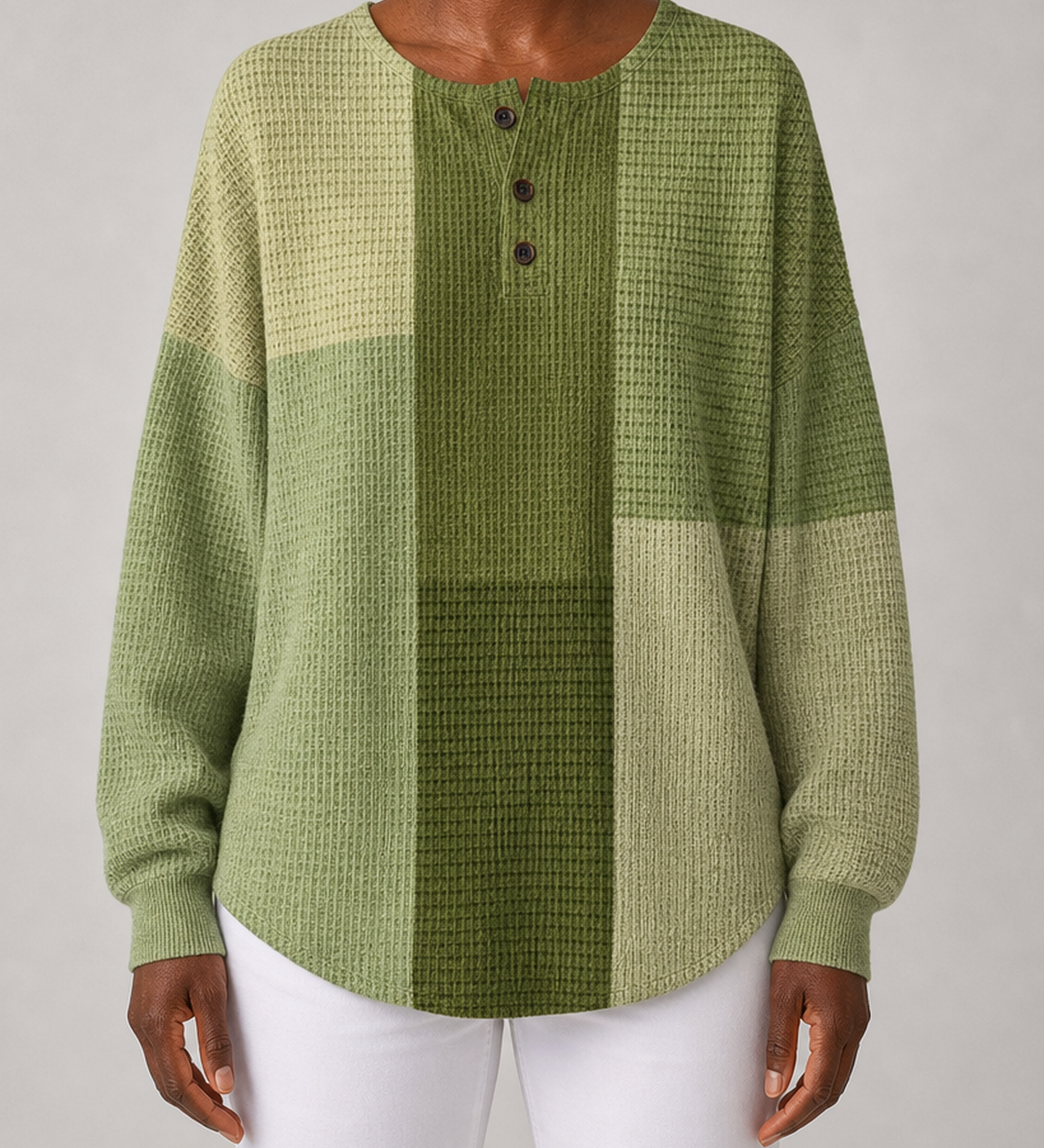Diane | Vohvelipintainen henley-paita