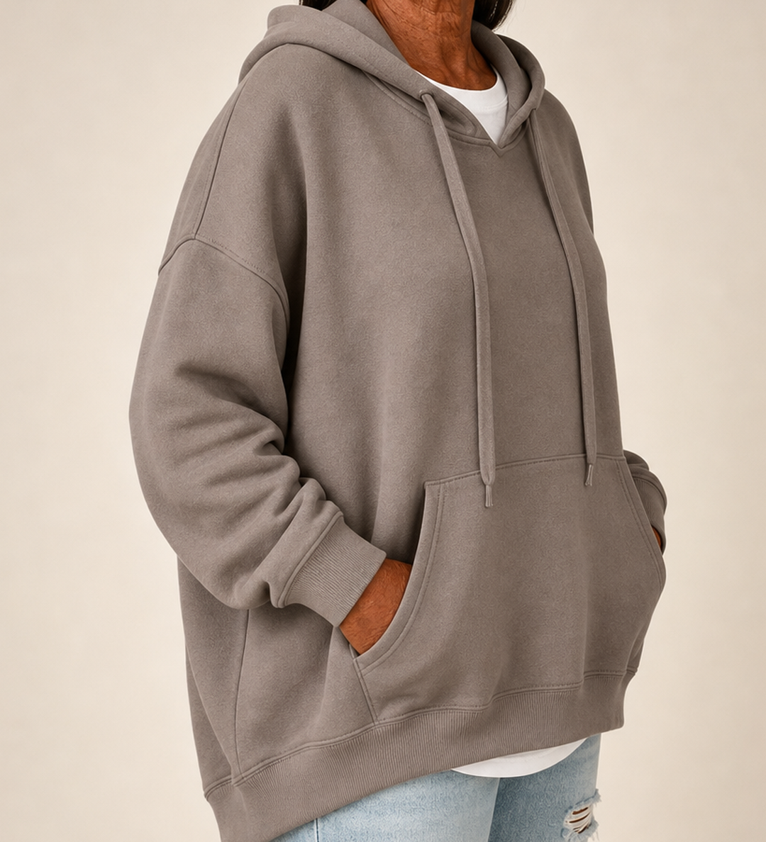 Rubye | Taupe-neule