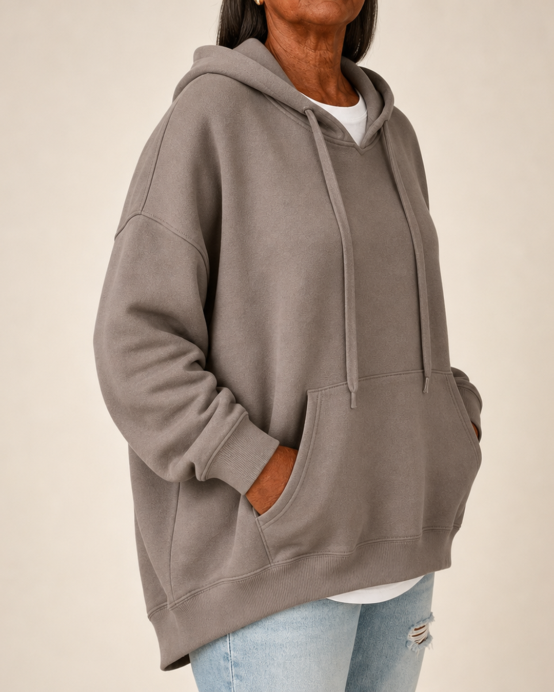 Rubye | Taupe-neule
