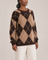 Jessica | Villa-kashmir-silkki argyle-takki