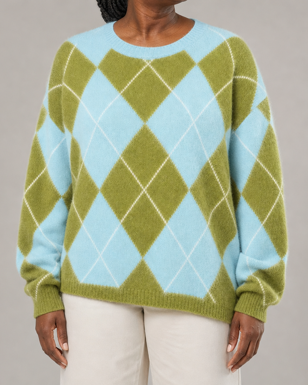 Jessica | Villa-kashmir-silkki argyle-takki