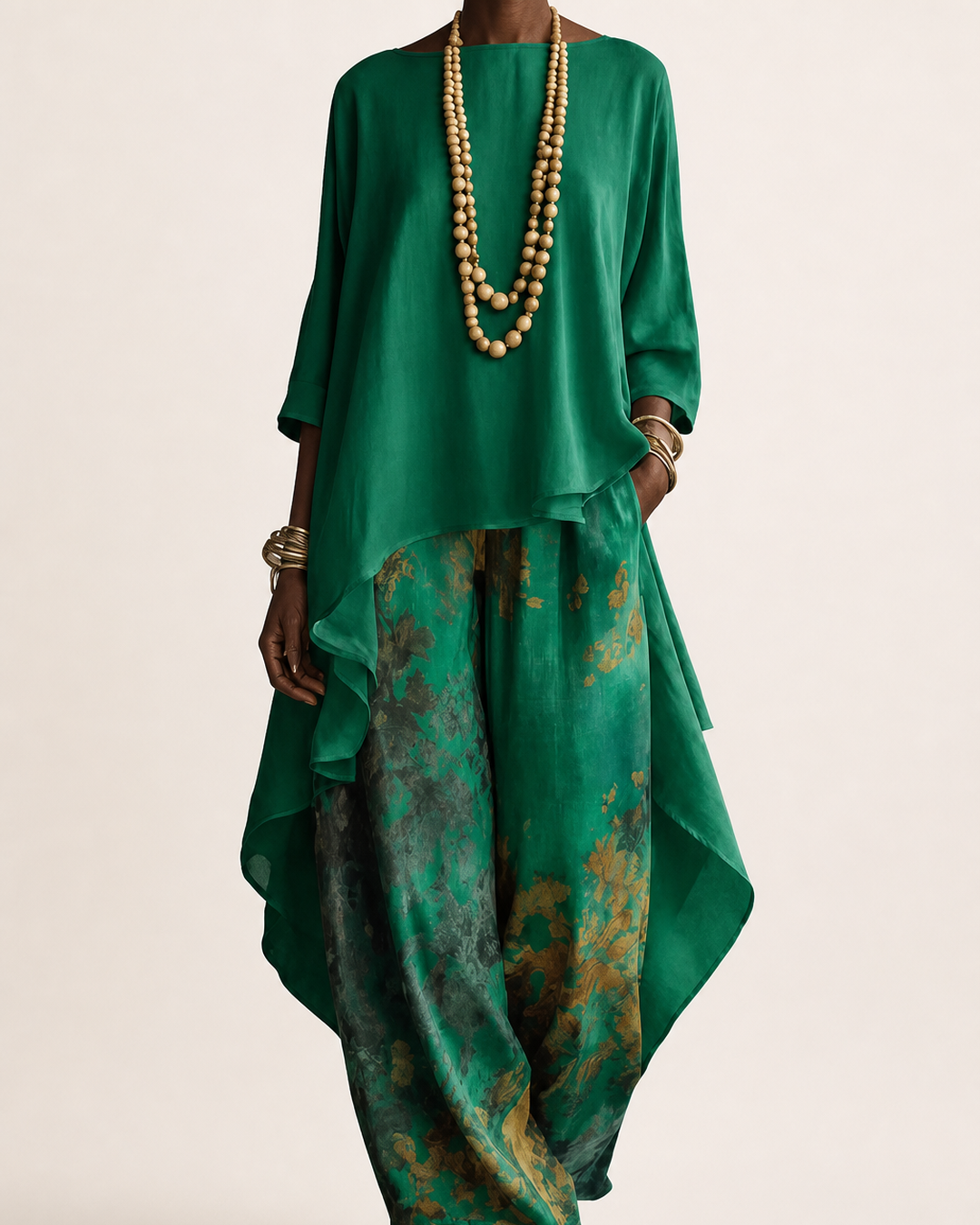 Adama | Vintage-boho kaksiosainen setti