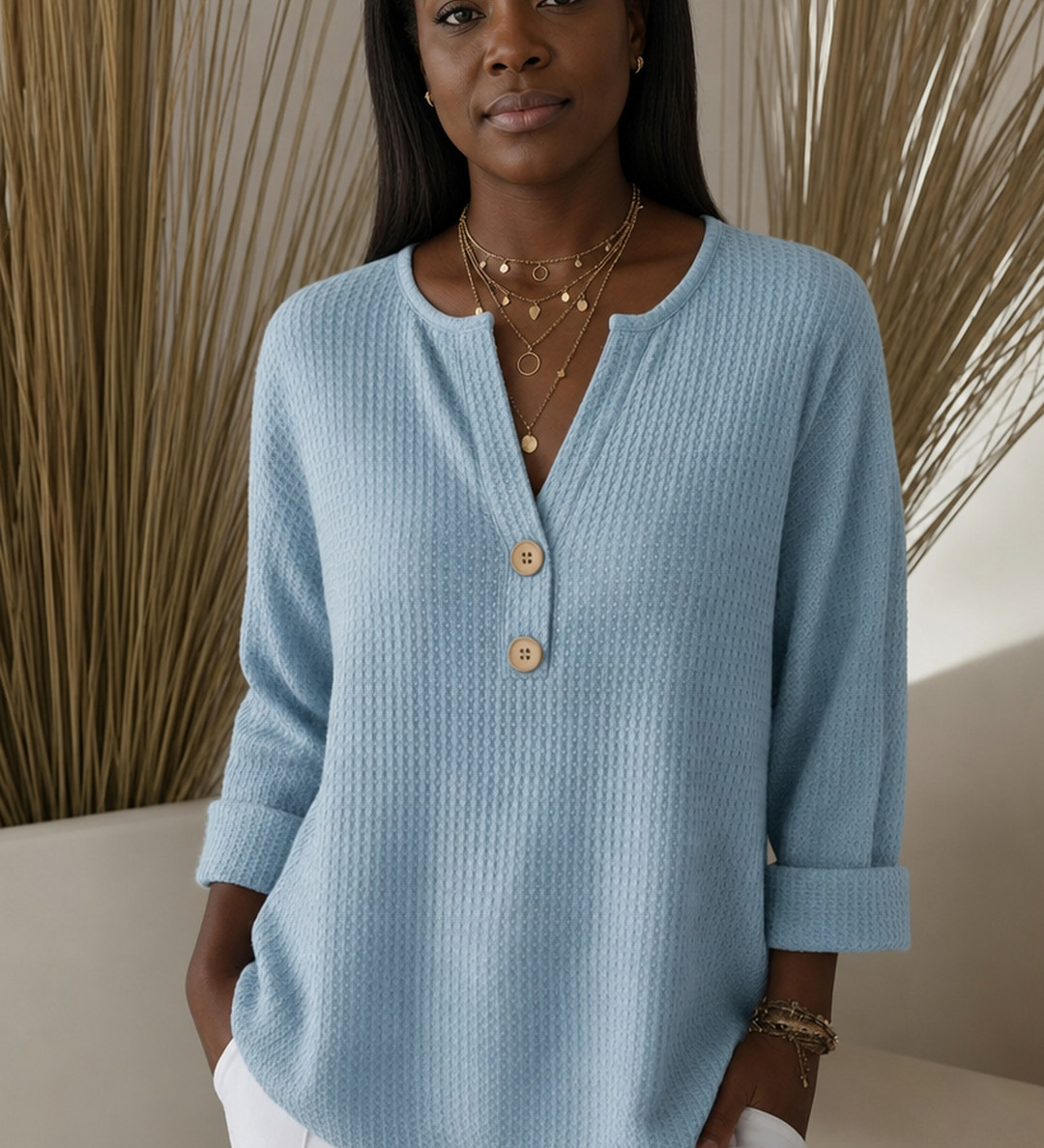 Lucinda | Henley-paita napeilla