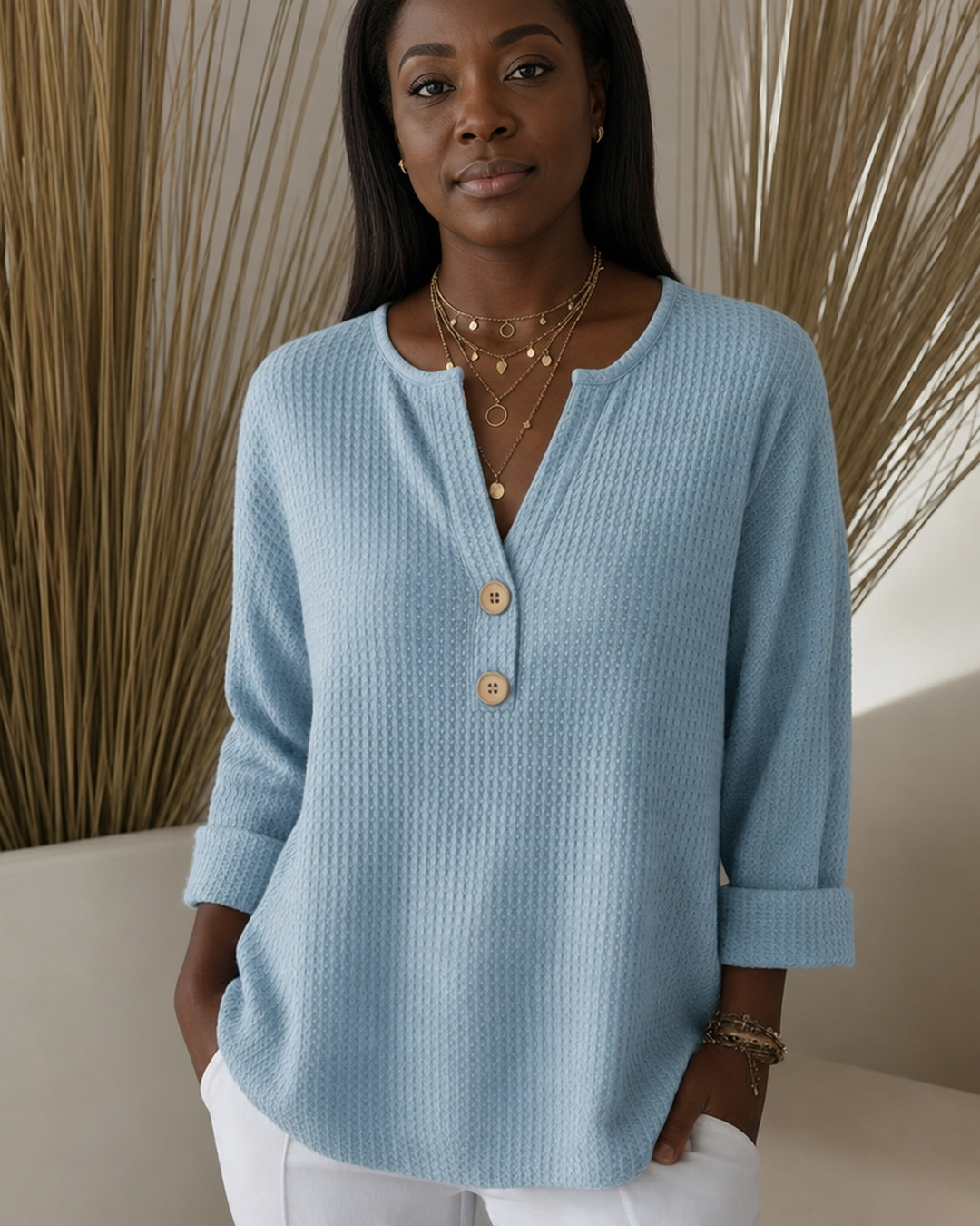 Lucinda | Henley-paita napeilla