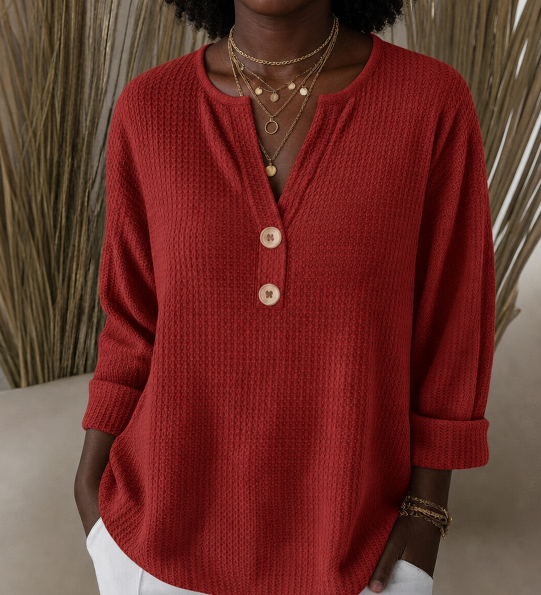Lucinda | Henley-paita napeilla