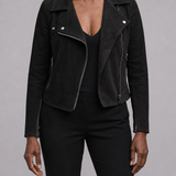 Claudia | Vetoketjullinen biker-takki