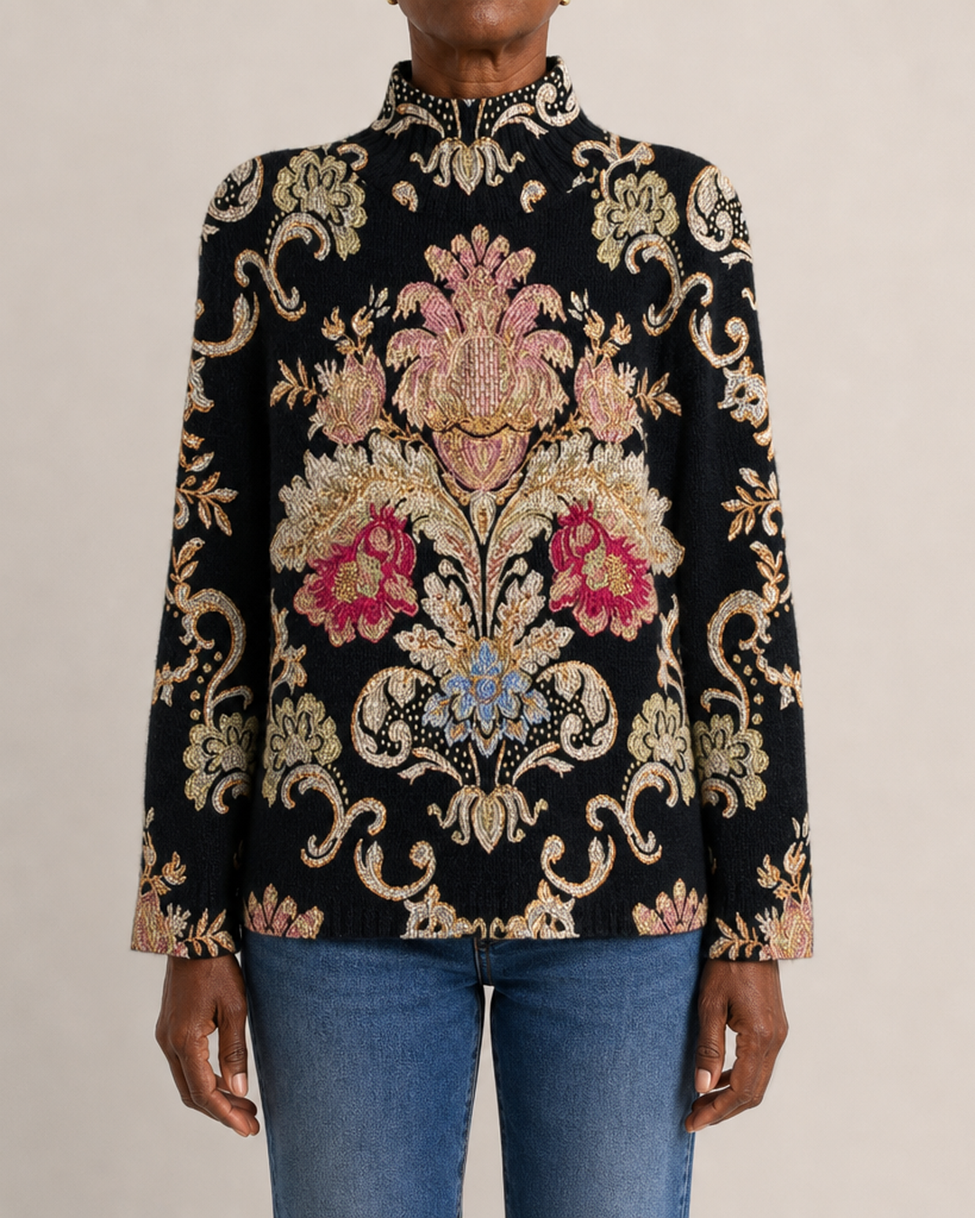 Patsy | Vintagehenkinen kukkapooloneule