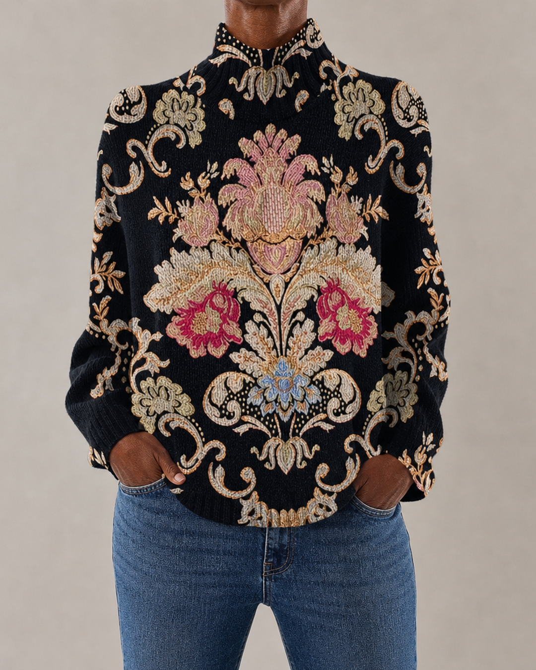 Patsy | Vintagehenkinen kukkapooloneule