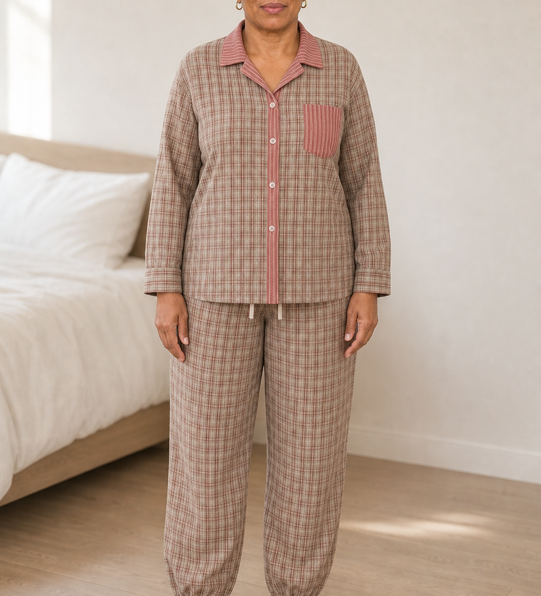 Harriet | Raidallinen pyjamasetti
