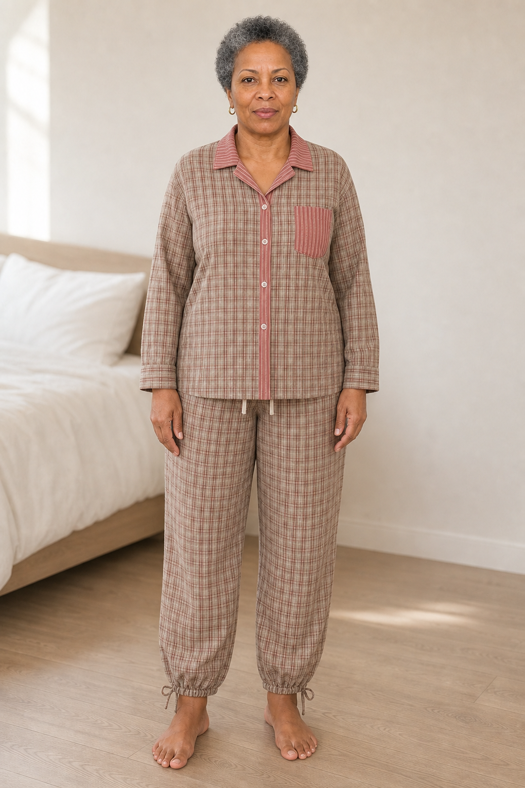 Harriet | Raidallinen pyjamasetti