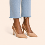 Isabella | Mukavat slingback-avokkaat matalalla korolla