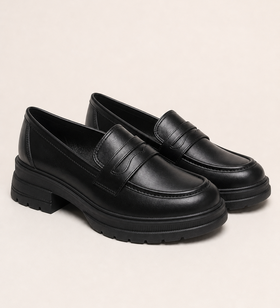 Peggy | Sujautettava platform-loafer pehmeällä pohjalla