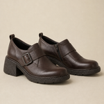 Rhoda | Erittäin pehmeä remmillinen platform-loafer