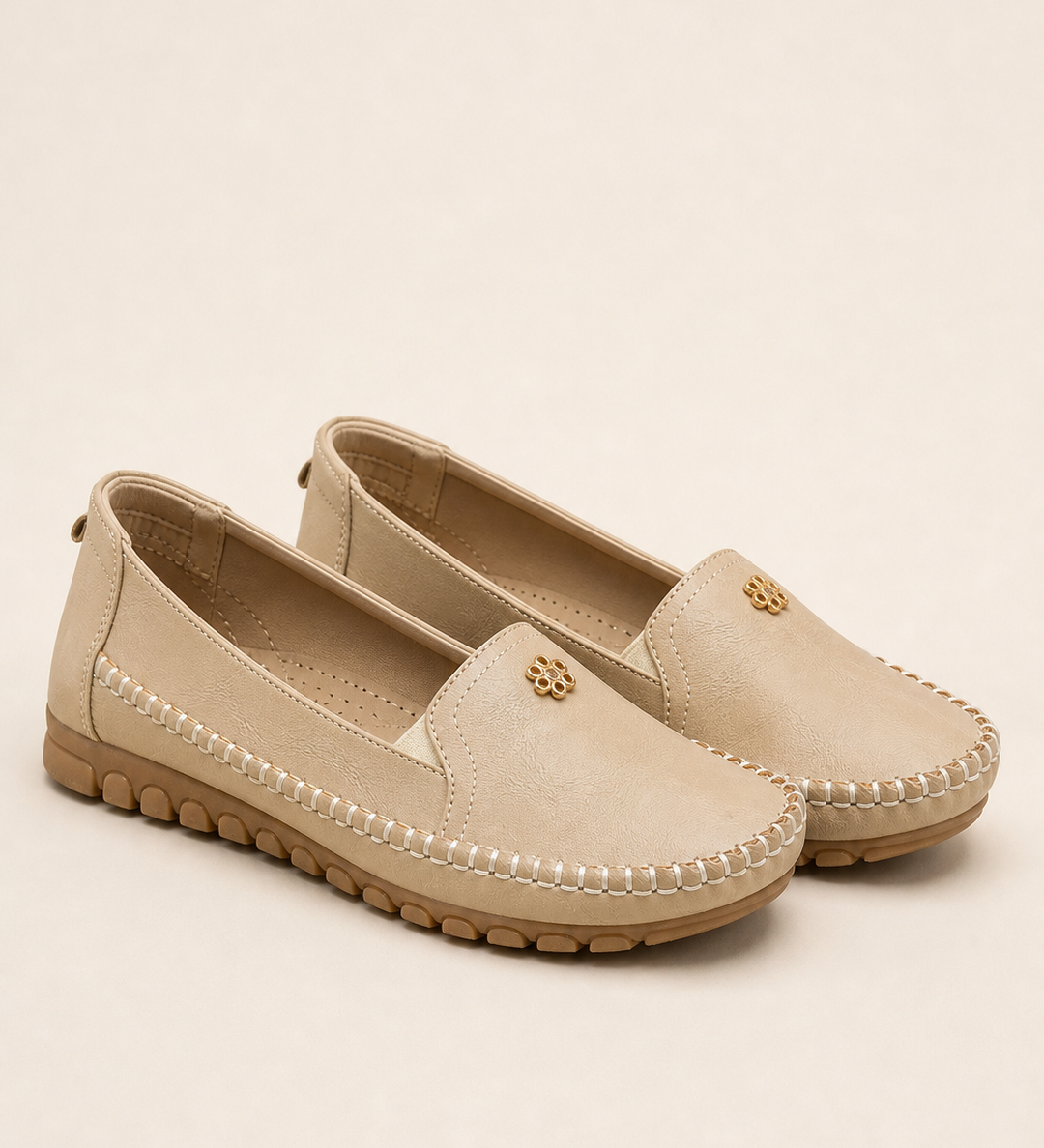 Lorraine | Ortopedinen tikattu matala loafer