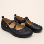 Lena | Pyöreäkärkinen retro Mary Jane -loafer
