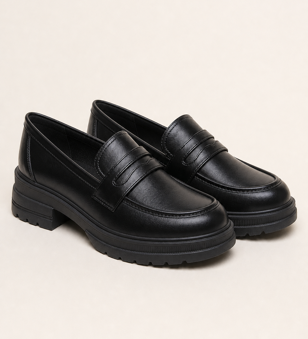 Peggy | Sujautettava platform-loafer pehmeällä pohjalla
