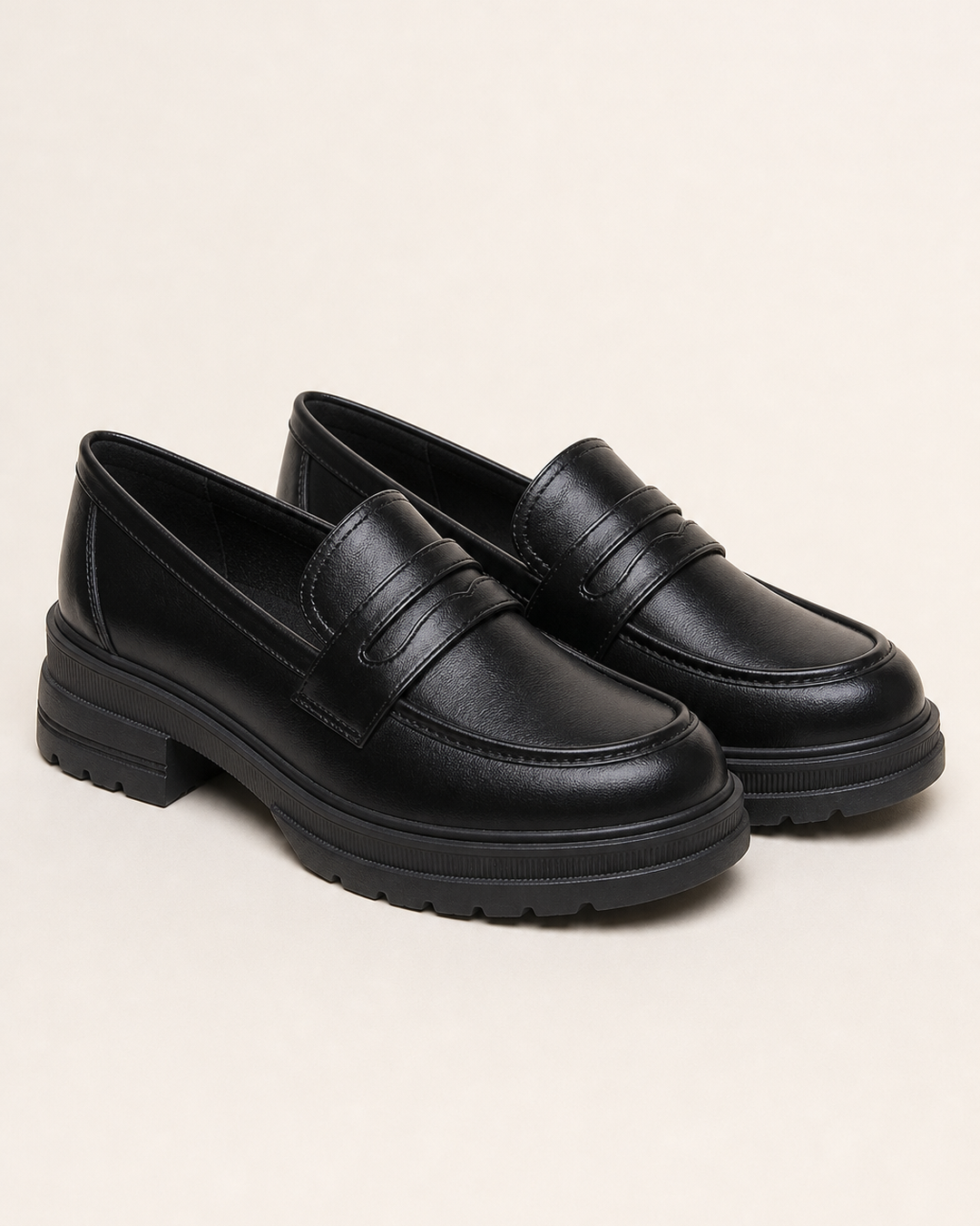 Peggy | Sujautettava platform-loafer pehmeällä pohjalla