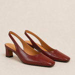 Olympia | Aidot nahkaiset slingback-kengät