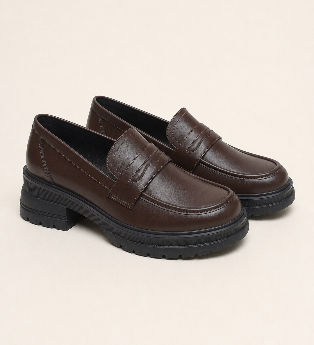 Peggy | Sujautettava platform-loafer pehmeällä pohjalla